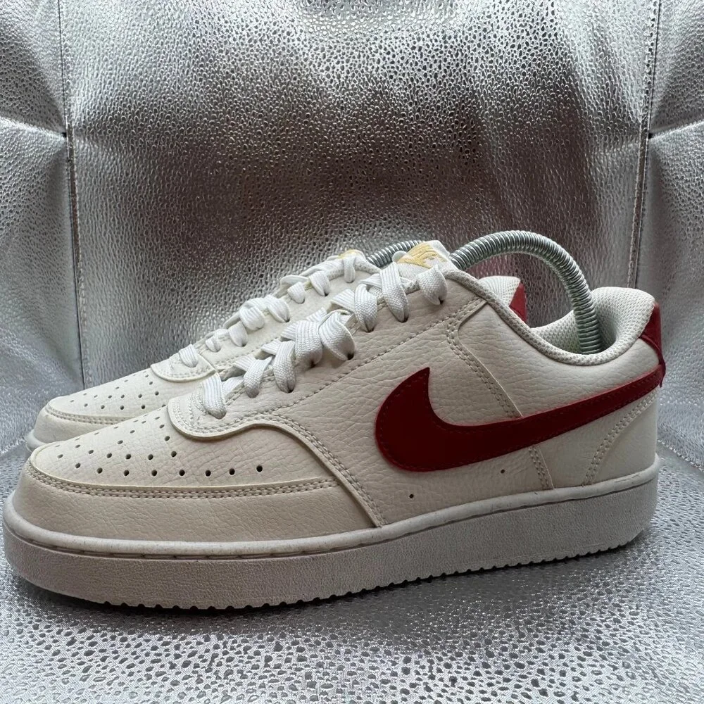 Size 8 - Nike Court Vision Low Next Nature Summit White Sneaker Shoes DH3158-104
